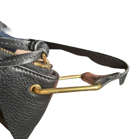 🔥Gucci Rare and unique Crossbody Messenger black Bag XL full leather unisex - Picture 10 of 17